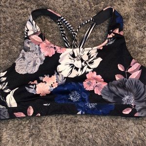 Old Navy Floral Sports Bra